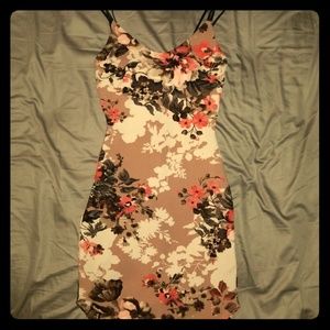 Cute floral dress size small
